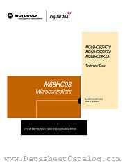 MC68HC908KX2MP datasheet pdf Motorola