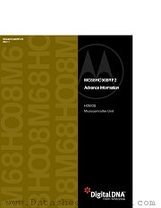 MC68HC908RF2CFA datasheet pdf Motorola