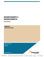 MC68HC908SR12MB datasheet pdf Motorola
