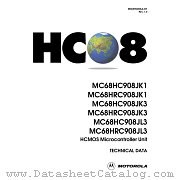 MC68HRC908JL3CDW datasheet pdf Motorola