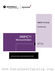 M68HC11 datasheet pdf Motorola