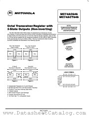 MC74AC646N datasheet pdf Motorola