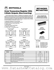 MC74AC652DW datasheet pdf Motorola