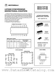 MC74F169D datasheet pdf Motorola
