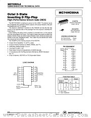 MC74HC564A datasheet pdf Motorola
