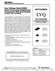 MC74LVQ652 datasheet pdf Motorola