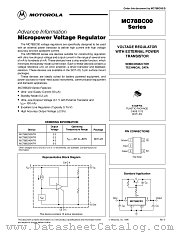 MC78BC00 datasheet pdf Motorola
