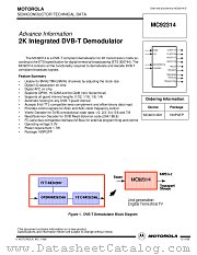 MC92314_DS datasheet pdf Motorola