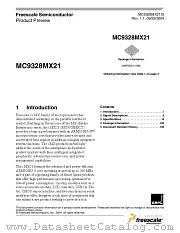 MC9328MX21CVK datasheet pdf Motorola