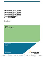 MC9S08RD8DWE datasheet pdf Motorola