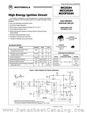 MC3334D datasheet pdf Motorola