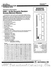 MCM32256S10 datasheet pdf Motorola