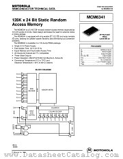 MCM6341 datasheet pdf Motorola