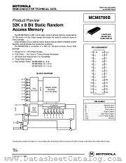 MCM6706BJ12R datasheet pdf Motorola