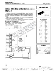 MCM6706R datasheet pdf Motorola