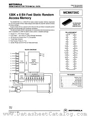 MCM6726C datasheet pdf Motorola