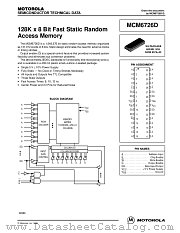 MCM6726D datasheet pdf Motorola