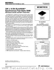 MCM67H518FN12 datasheet pdf Motorola