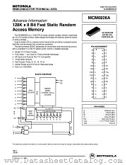 MCM6926A datasheet pdf Motorola