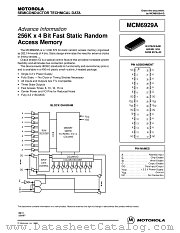 MCM6929A datasheet pdf Motorola