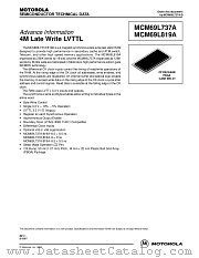 MCM69L737A datasheet pdf Motorola