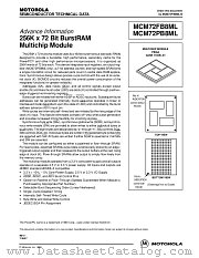 MCM72FB8ML8R datasheet pdf Motorola