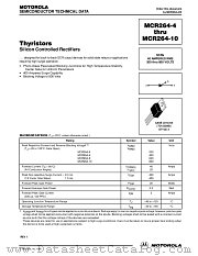 MCR264-8 datasheet pdf Motorola