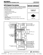MCS38140PG05C datasheet pdf Motorola