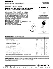 MGP21N60E datasheet pdf Motorola