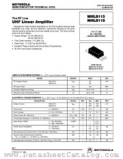 MHL8115 datasheet pdf Motorola