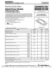 MHPM6B10A120D datasheet pdf Motorola