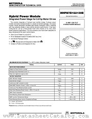MHPM7B16A120B datasheet pdf Motorola