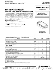 MHPM7B8A120A datasheet pdf Motorola