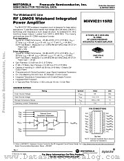 MHVIC2115R2 datasheet pdf Motorola