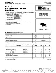 MHW2821-1 datasheet pdf Motorola