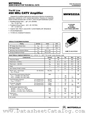 MHW5222A datasheet pdf Motorola