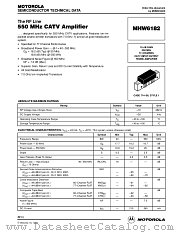 MHW6182 datasheet pdf Motorola
