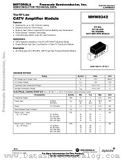 MHW8342 datasheet pdf Motorola
