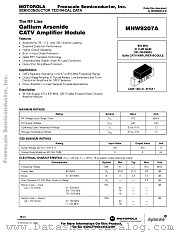 MHW9207A datasheet pdf Motorola