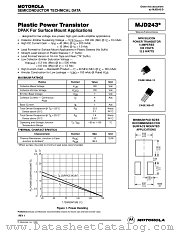 MJD243-1 datasheet pdf Motorola