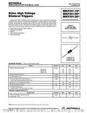 MKP3V110 datasheet pdf Motorola