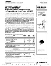 MLD1N06CL datasheet pdf Motorola