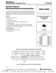 MMA1200D datasheet pdf Motorola
