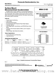 MMA1210D datasheet pdf Motorola