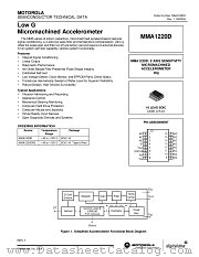 MMA1220DR2 datasheet pdf Motorola