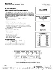 MMA3201DR2 datasheet pdf Motorola