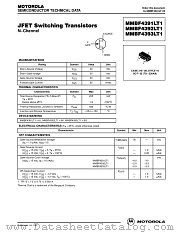 MMBF4392L datasheet pdf Motorola