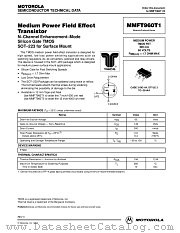 MMFT960T1 datasheet pdf Motorola