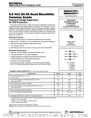 MMQA5V6T1 datasheet pdf Motorola