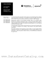 MPC755BTXPNS datasheet pdf Motorola